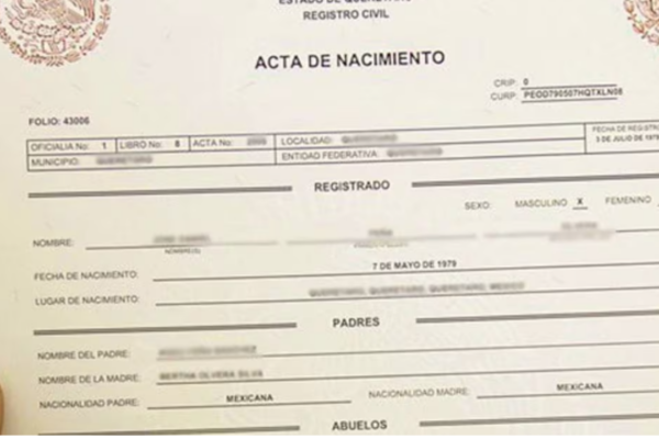 Cómo descargar un certificado de nacimiento